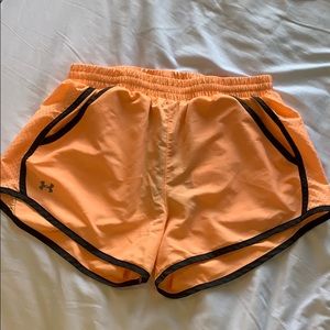 Orange UnderArmor Shorts